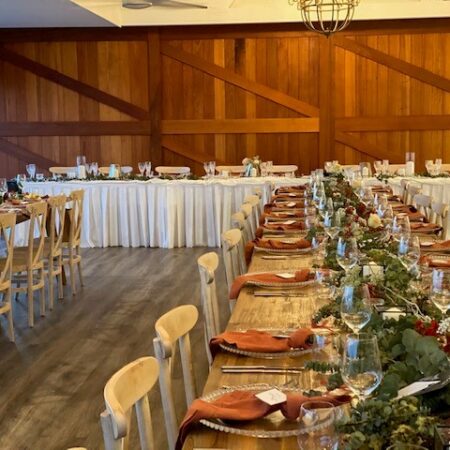 barn doors wedding